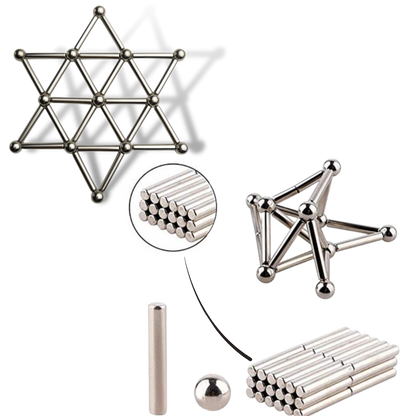 Magnetic Building Rods and Balls Set
