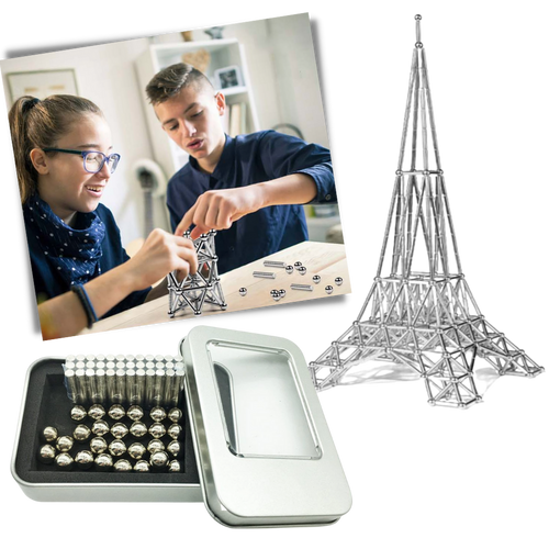 Magnetic Building Rods and Balls Set