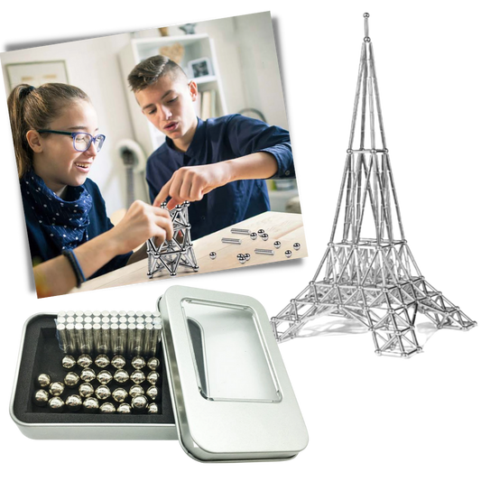 Magnetic Building Rods and Balls Set