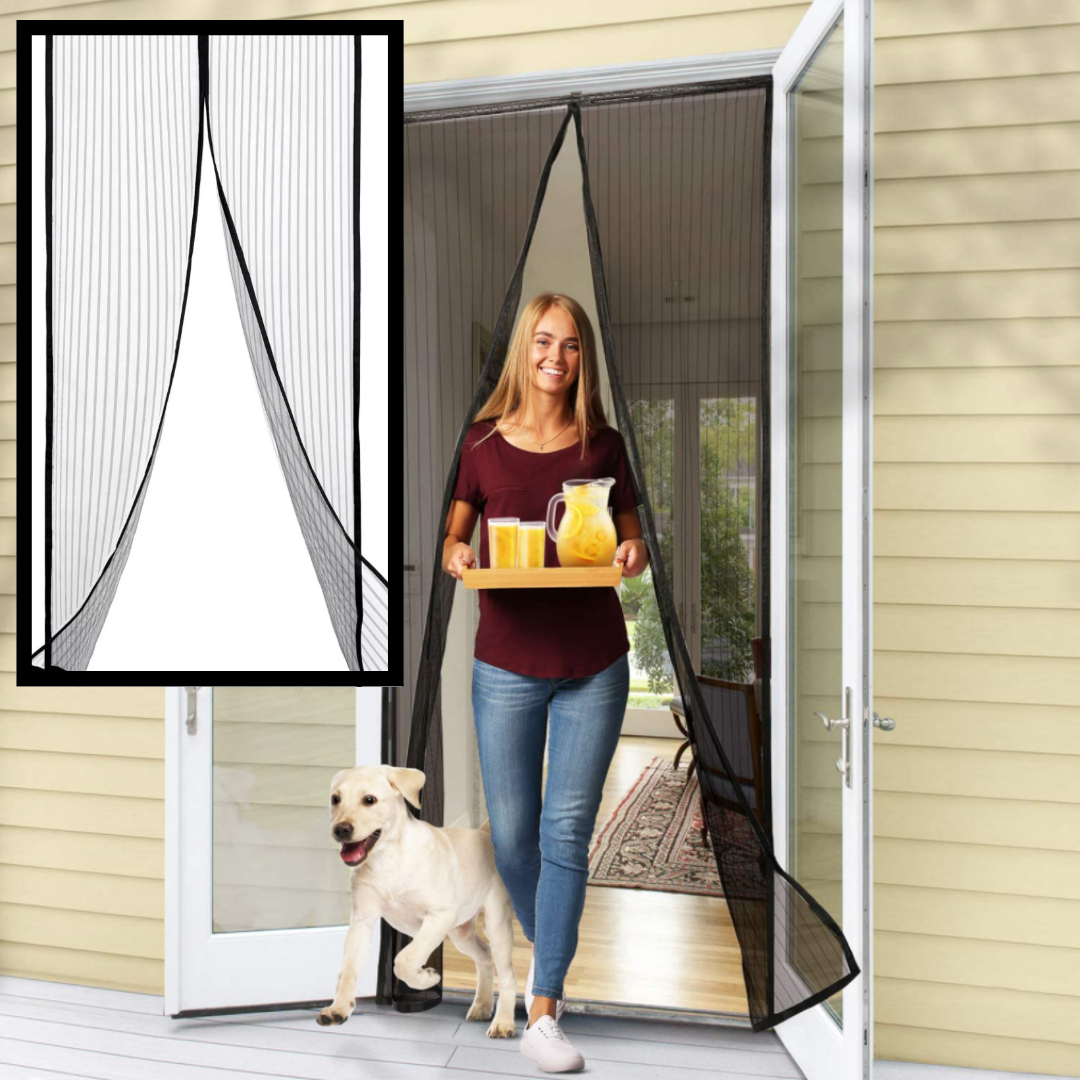 Magnetic Insect Screen for Doors