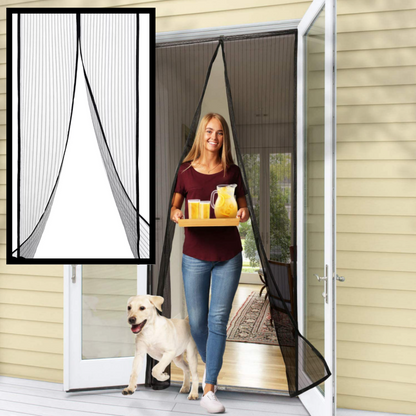 Magnetic Insect Screen for Doors