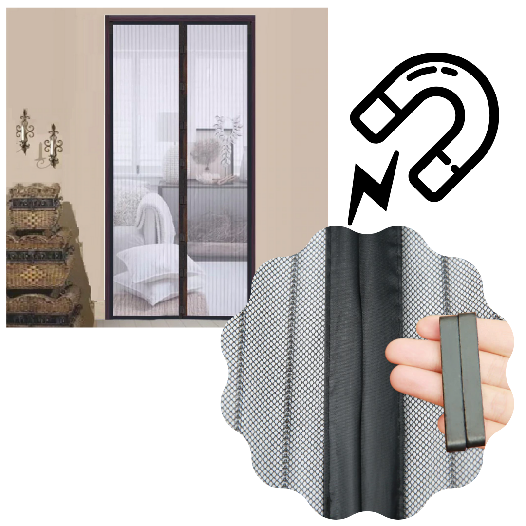 Magnetic Insect Screen for Doors