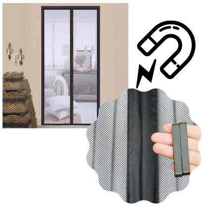 Magnetic Insect Screen for Doors