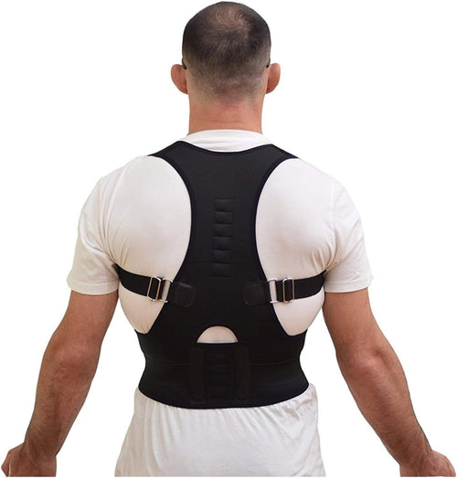 Posture Guardian: Adjustable Magnetic Back Support