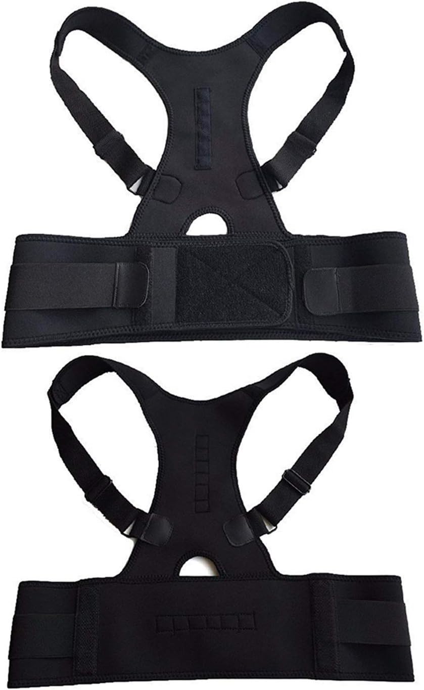 Posture Guardian: Adjustable Magnetic Back Support