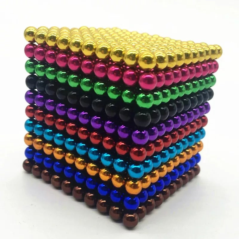 Create Unique Art with Magnetic Balls - Magnet Sculpting Kit