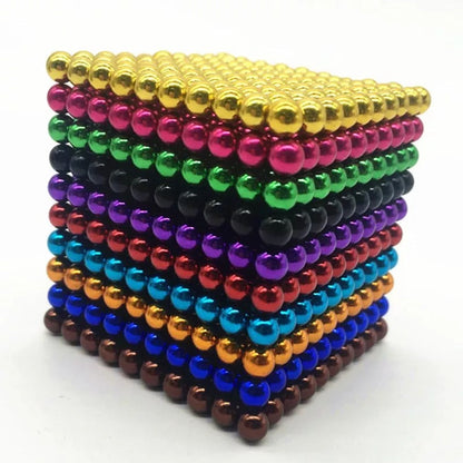 Create Unique Art with Magnetic Balls - Magnet Sculpting Kit