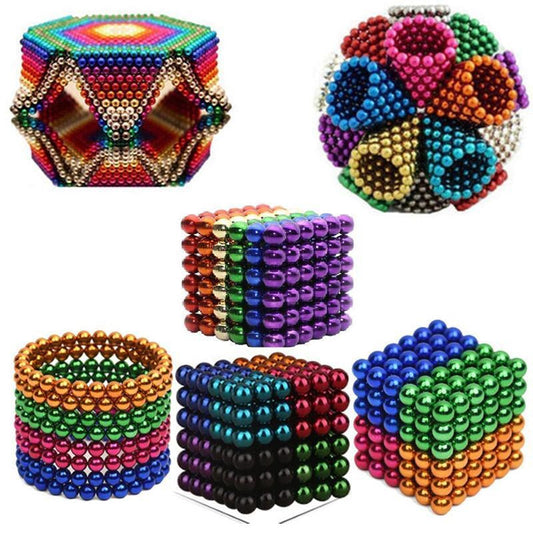 Create Unique Art with Magnetic Balls - Magnet Sculpting Kit