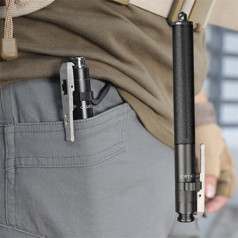 Retractable Trekking Pole with Automatic Mechanism