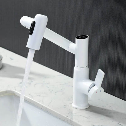 Smart Flow Meter with Temperature Display for Faucets