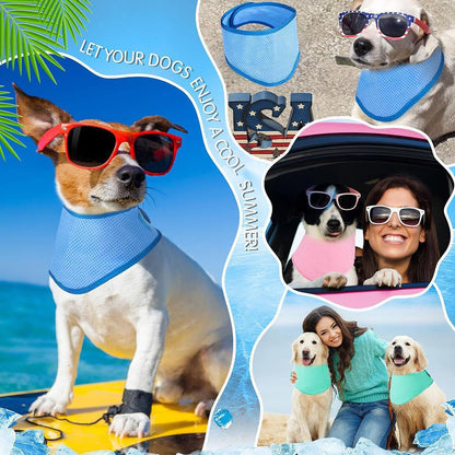 Adjustable Cooling Scarf for Pets