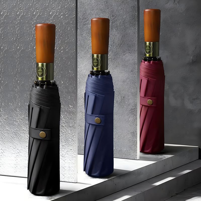 Folding Umbrella with Automatic Open and Close Mechanism