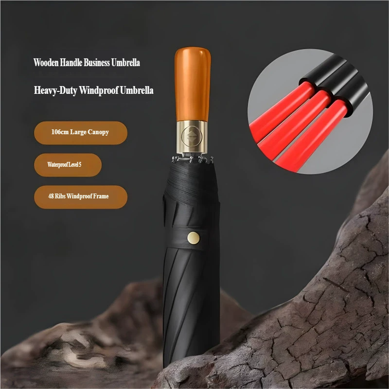 Folding Umbrella with Automatic Open and Close Mechanism
