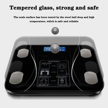 Smart Body Weight Scale with LCD Display for Daily Health Tracking