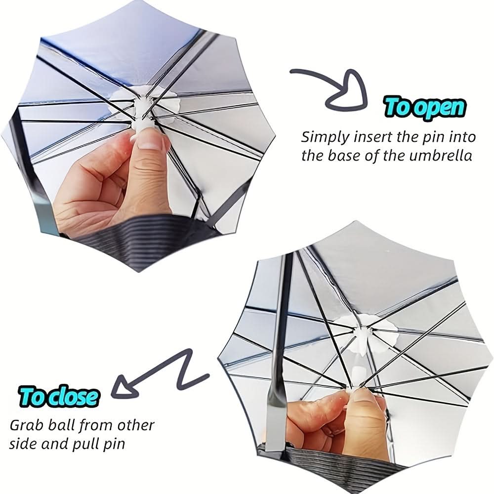 FreedomShade: Hands-Free Sun Shielding Hat for Outdoor Fun