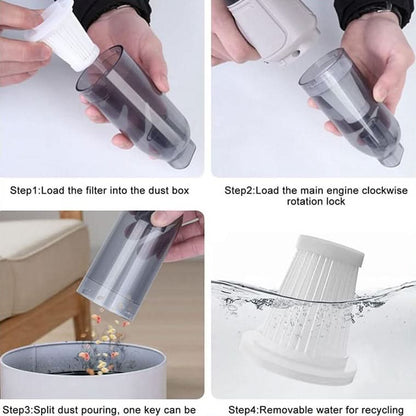 Cordless Vacuum Cleaner for Deep Home Cleaning – High-Power Model