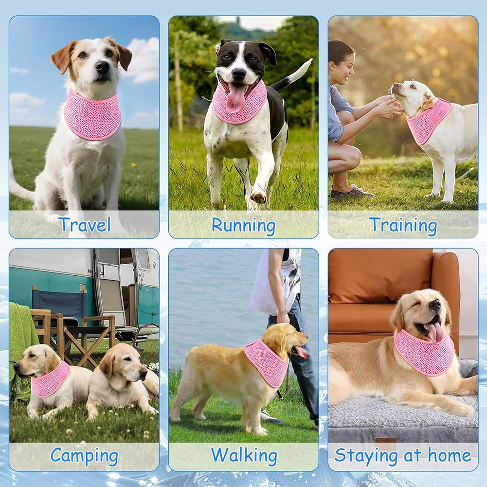 Adjustable Cooling Scarf for Pets