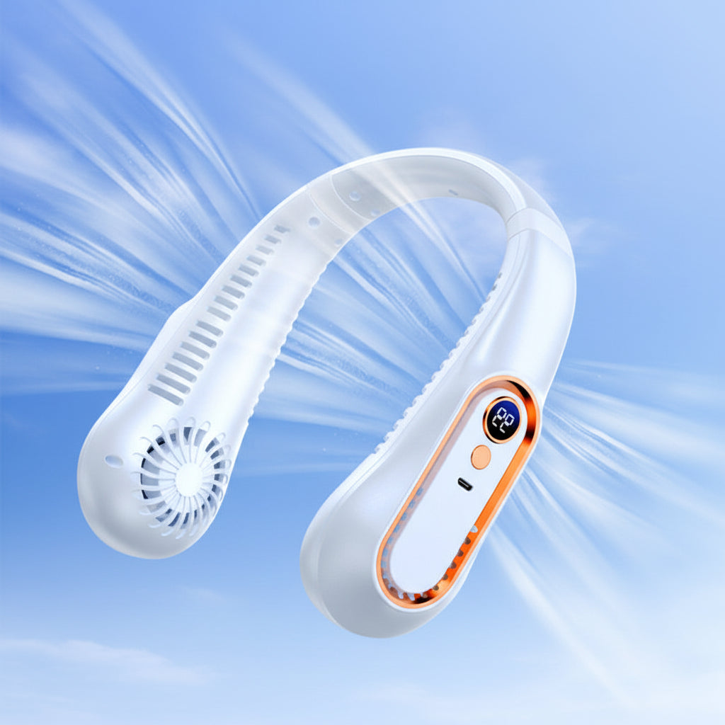 Digital Neck Fan for Cooling