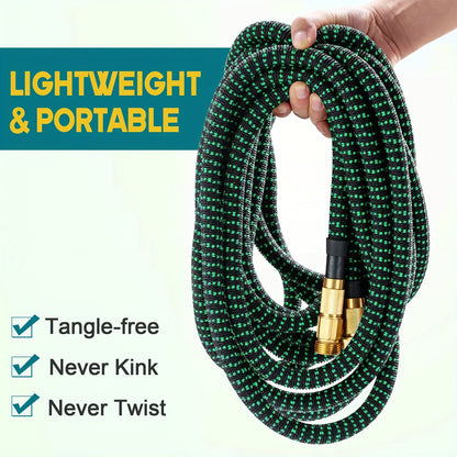 Portable Watering Hose for Irrigation and Cleaning Use