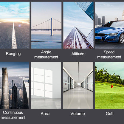Golf Laser Rangefinder with Slope Adjustment for Professionals