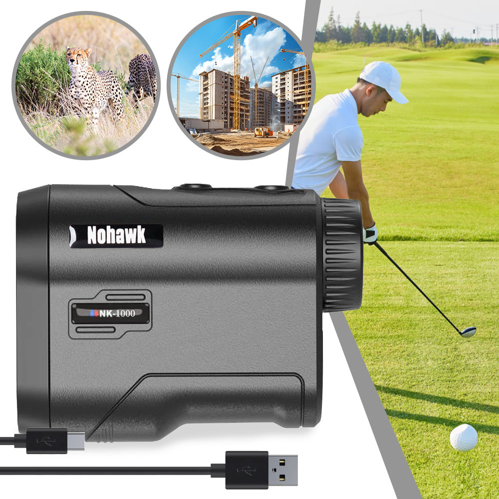 Golf Laser Rangefinder with Slope Adjustment for Professionals