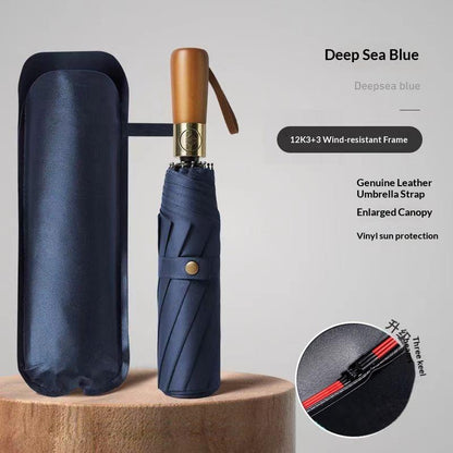 Folding Umbrella with Automatic Open and Close Mechanism