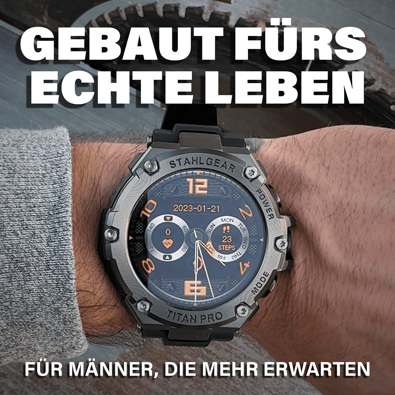 Durable Smartwatch with Advanced Features