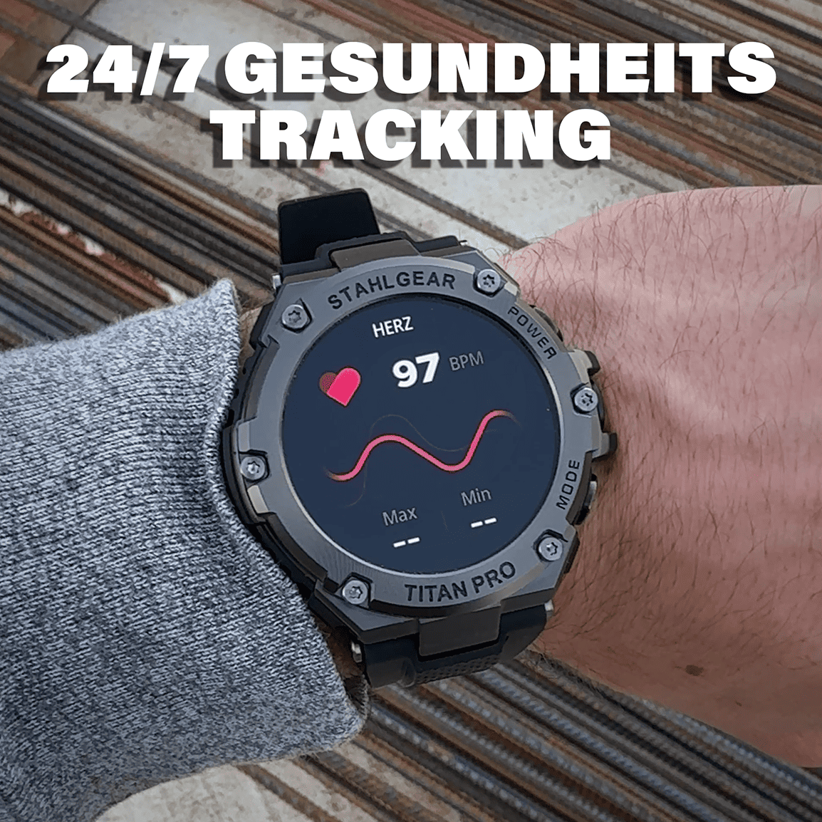 Durable Smartwatch with Advanced Features