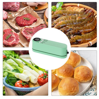 Cordless Food Vacuum Sealer with USB-C | Compact Preservation Device