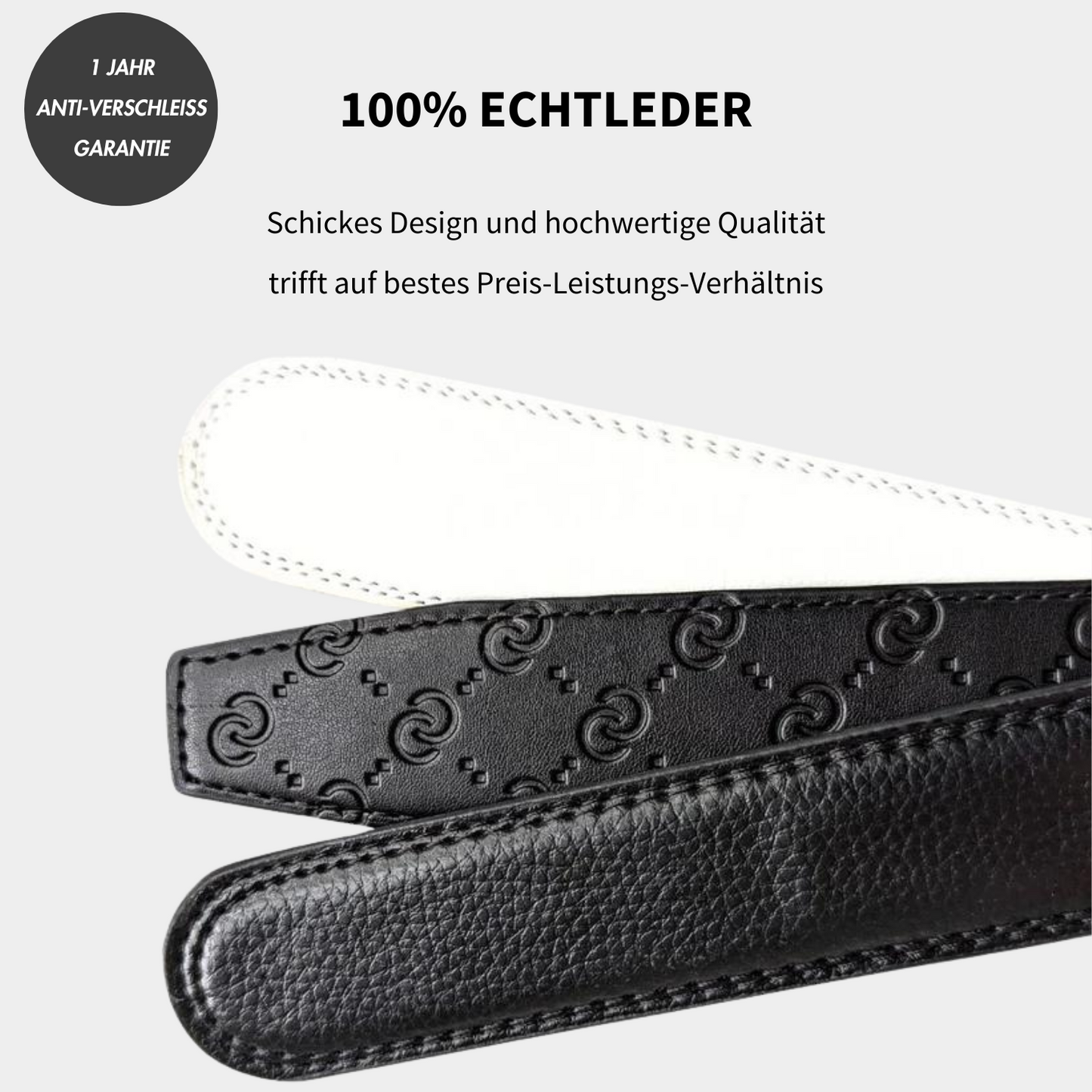 Men's Belt with Automatic Buckle | Precision, Style & Comfort