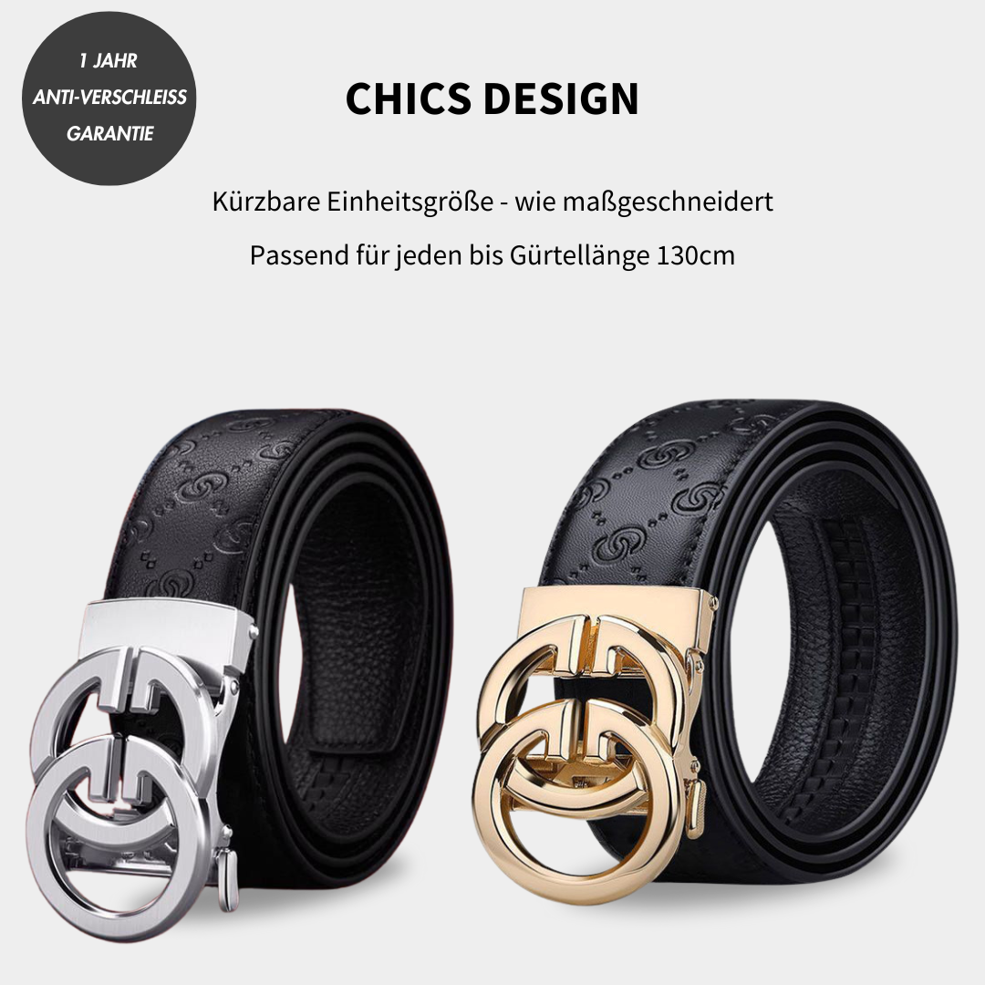 Men's Belt with Automatic Buckle | Precision, Style & Comfort