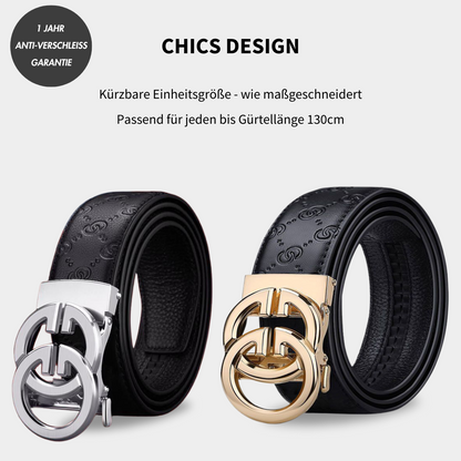 Men's Belt with Automatic Buckle | Precision, Style & Comfort