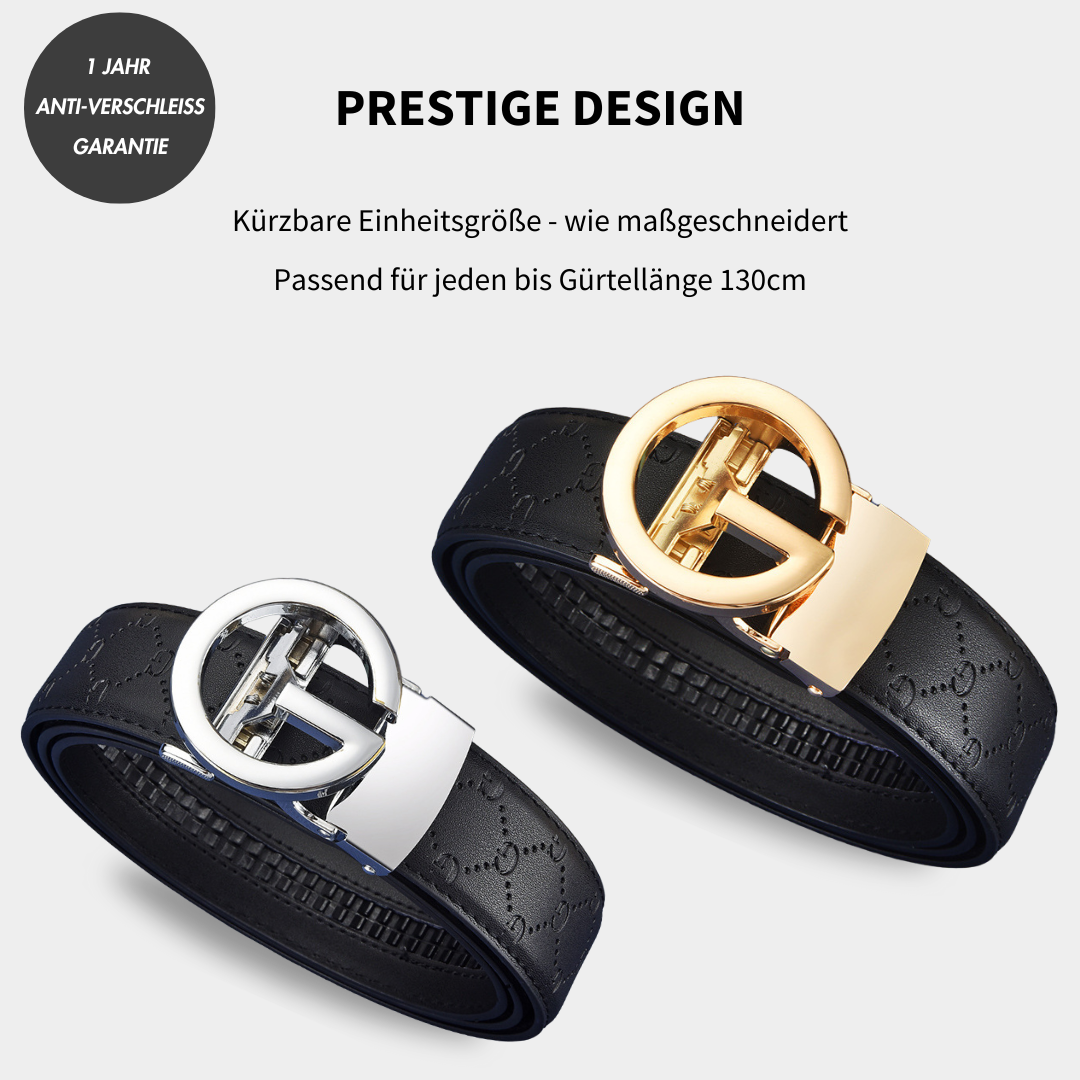 Men's Belt with Automatic Buckle | Precision, Style & Comfort