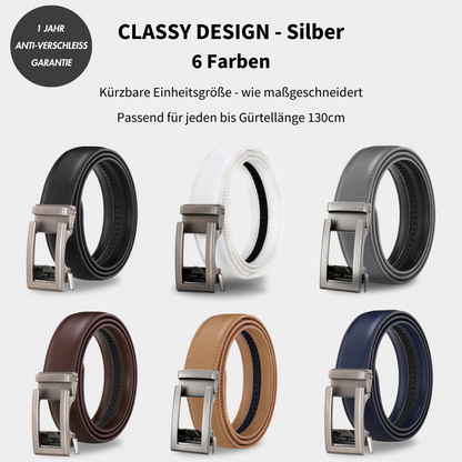 Men's Belt with Automatic Buckle | Precision, Style & Comfort