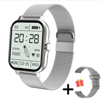 Silver incl. FREE extra watch strap