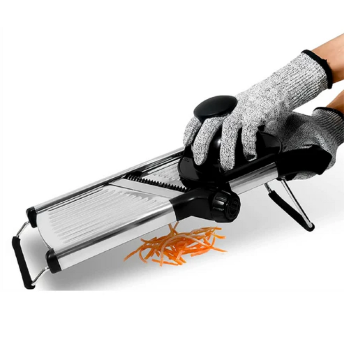 Stainless Steel Kitchen Mandoline with Sharp Adjustable Blade