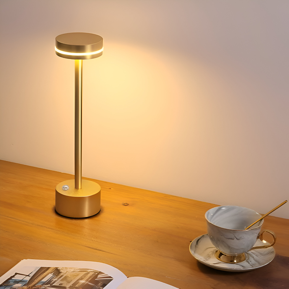 Rechargeable Touch Table Lamp – Portable LED Light with Dimming Feature