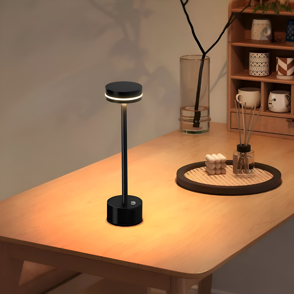 Rechargeable Touch Table Lamp – Portable LED Light with Dimming Feature