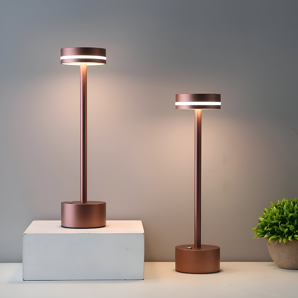 Rechargeable Touch Table Lamp – Portable LED Light with Dimming Feature