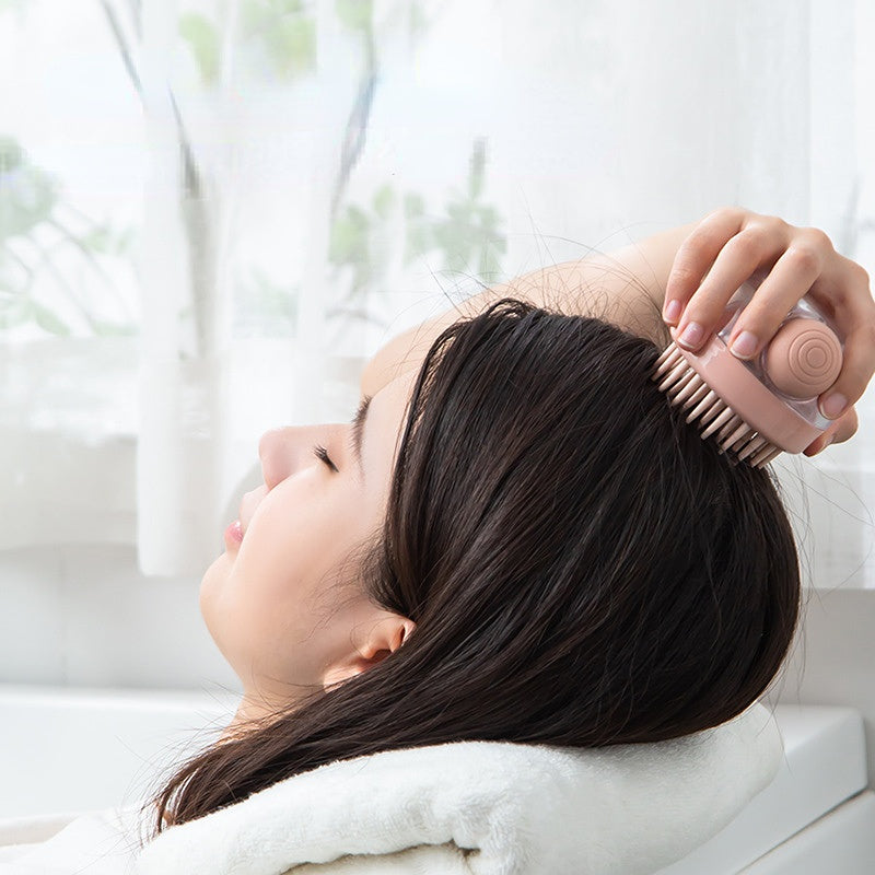 Revitalizing Scalp Massage Brush for Healthier Hair