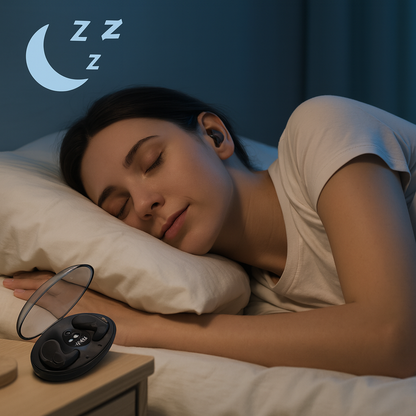 Wireless Sleep Earbuds with Noise Cancellation for Restful Nights