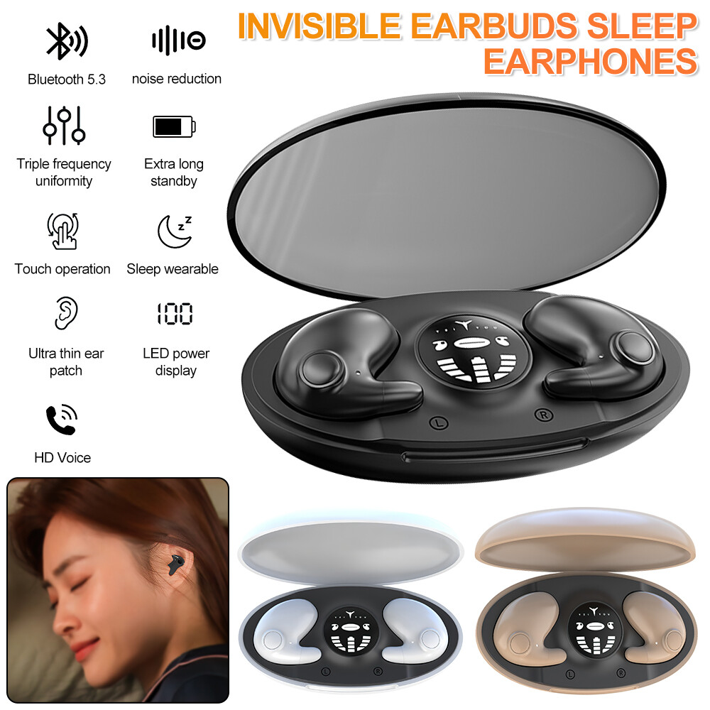 Wireless Sleep Earbuds with Noise Cancellation for Restful Nights