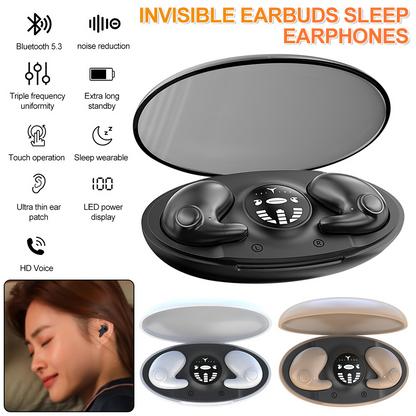 Wireless Sleep Earbuds with Noise Cancellation for Restful Nights