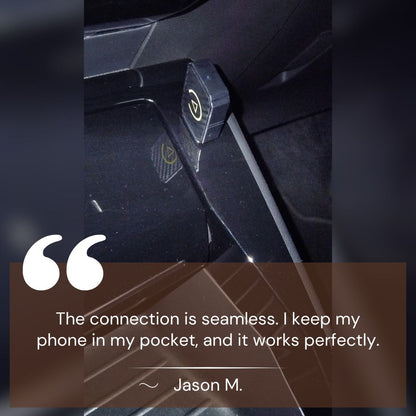 Wireless CarPlay Adapter for iOS and Android Devices