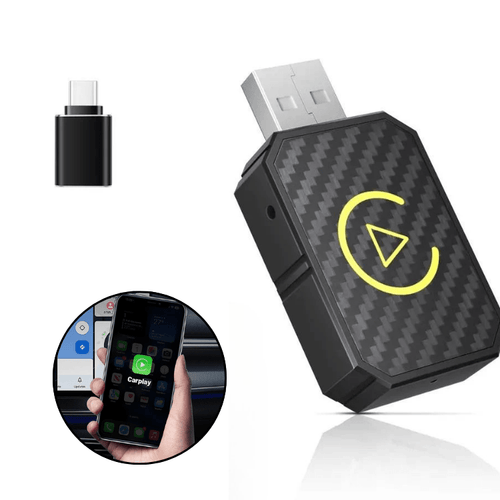 Wireless CarPlay Adapter for iOS and Android Devices