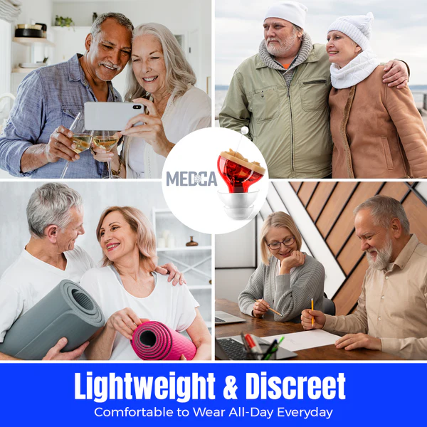 Rechargeable In-Ear Hearing Aids - Discreet Design