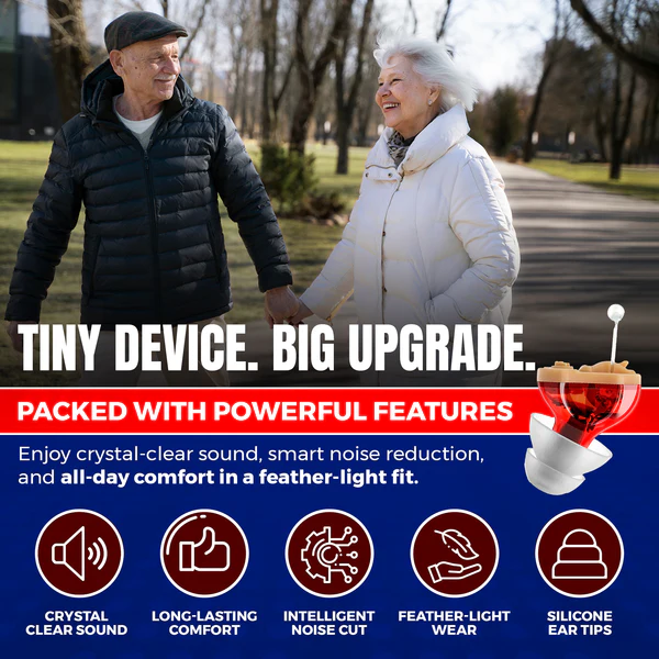 Rechargeable In-Ear Hearing Aids - Discreet Design