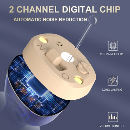 Rechargeable Hearing Aid for Enhanced Sound Clarity
