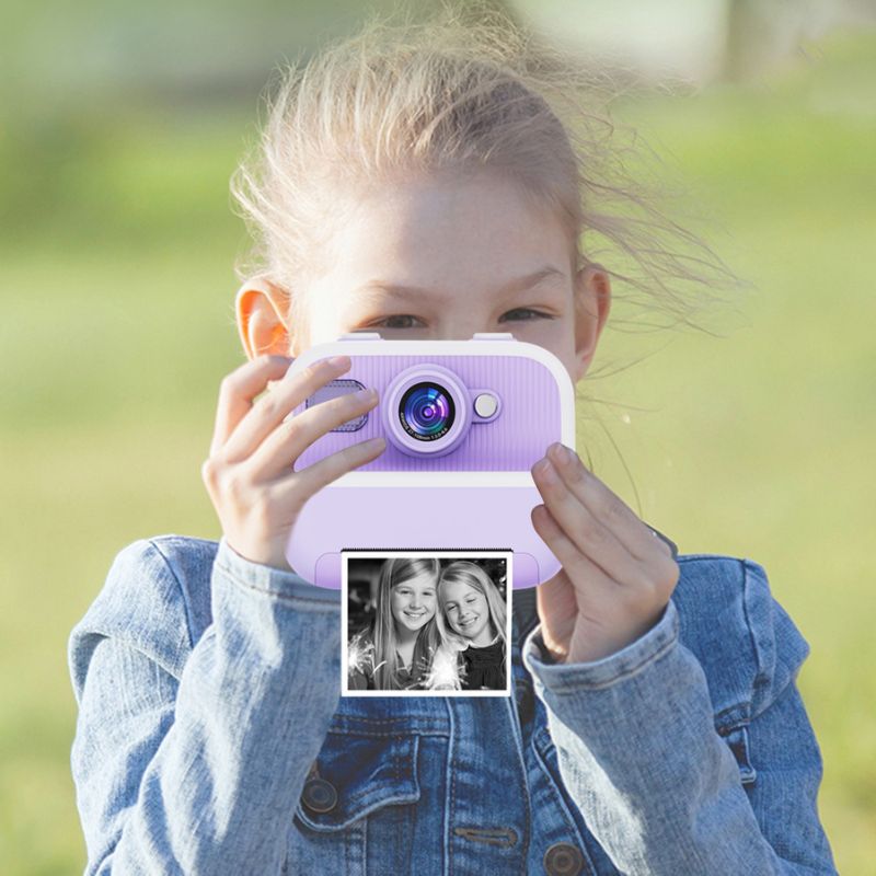 Instant Print Camera for Kids - Inkless Photo Capture