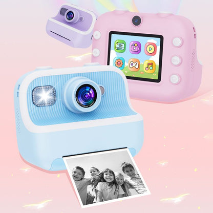 Instant Print Camera for Kids - Inkless Photo Capture